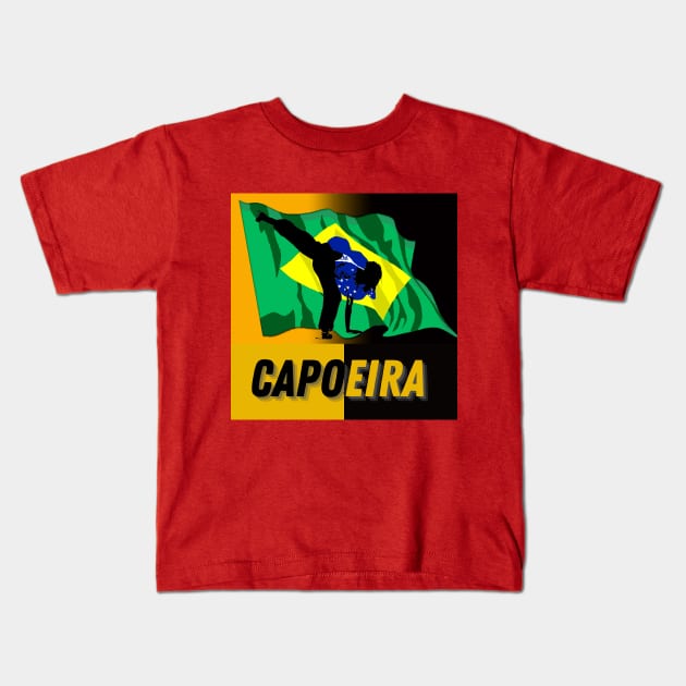 Capoeira Kids T-Shirt by Next Graffics